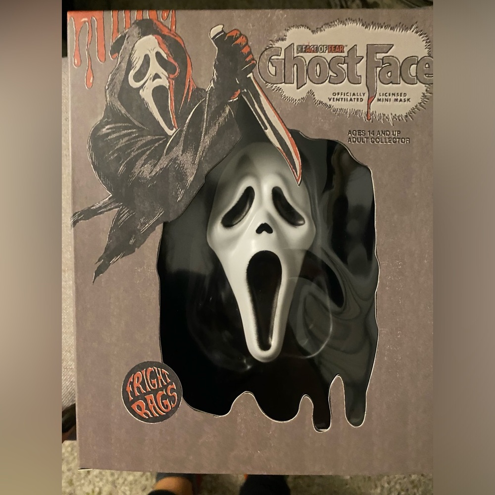 Fright rags mini Ghostface scream mask